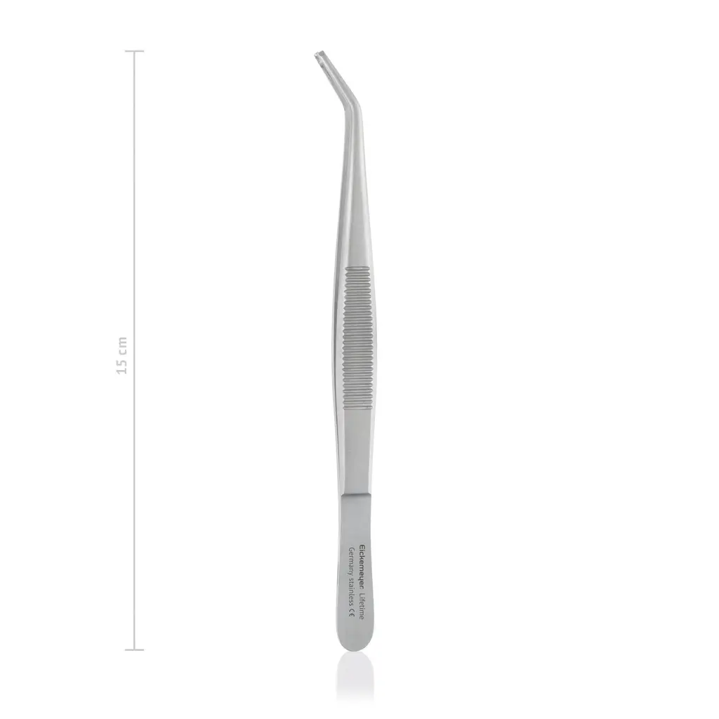Pinzas de sujeción para tornillos de placa, anguladas, L 150 mm