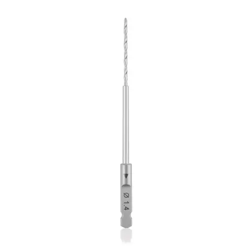 Broca helicoidal, Ø 1.4 mm, acoplamiento rápido AO