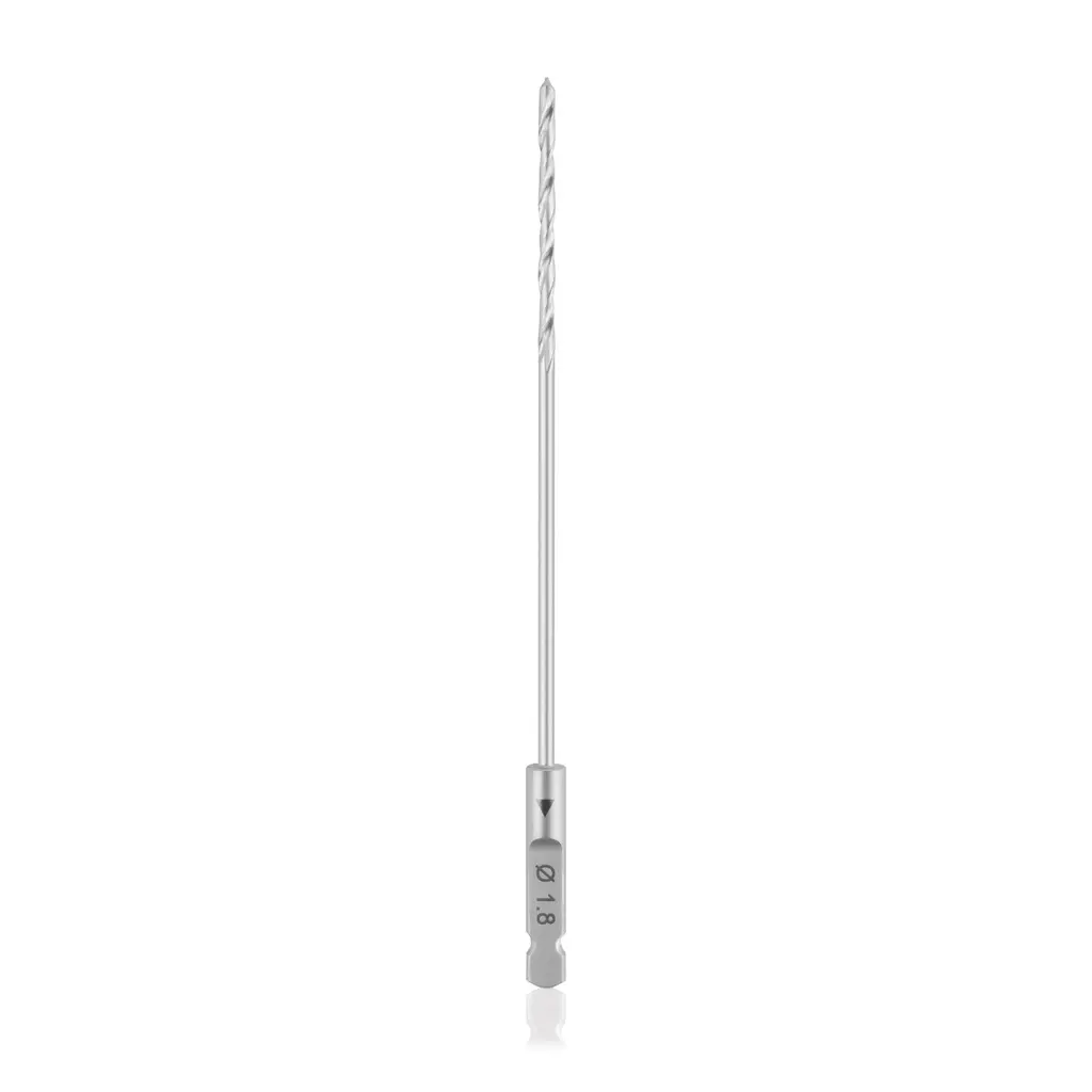 Broca helicoidal, Ø 1.8 mm, acoplamiento rápido AO