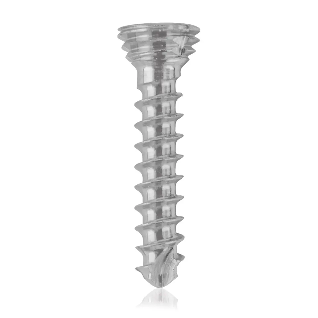 [VTR.200.185522] Tornillo de bloqueo de titanio, Ø 1.7 x L 10 mm, multidireccional, plateado, Torx 6, autoperforante, autorroscante