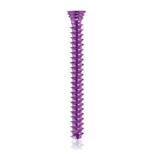[VTR.200.185581] Tornillo de bloqueo de titanio, Ø 3.5 x L 32 mm, multidireccional, magenta, Torx 10, autoperforante, autorroscante