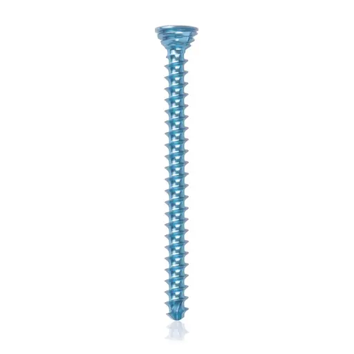 [VTR.200.185601] Tornillo de bloqueo de titanio, Ø 2.7 x L 34 mm, multidireccional, azul claro, Torx 10, autoperforante, autorroscante