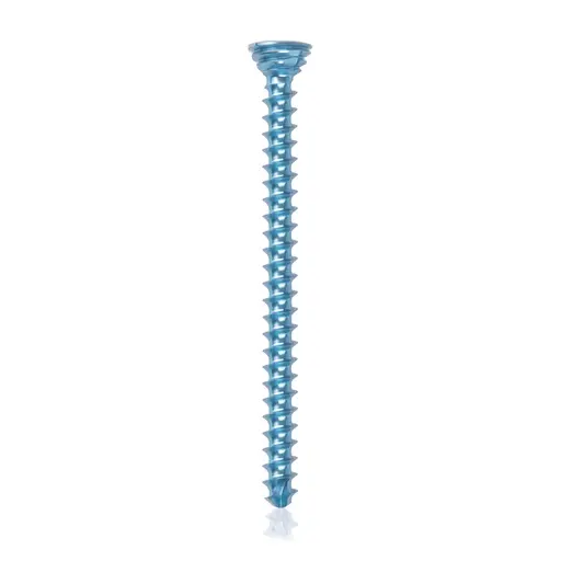 [VTR.200.185602] Tornillo de bloqueo de titanio, Ø 2.7 x L 36 mm, multidireccional, azul claro, Torx 10, autoperforante, autorroscante