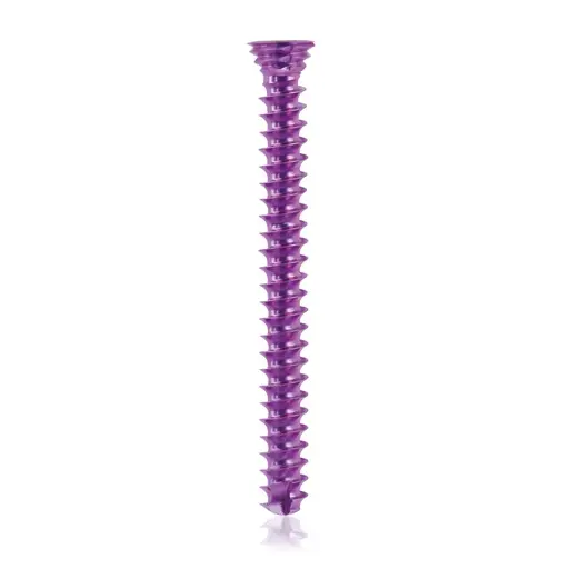 [VTR.200.185582] Tornillo de bloqueo de titanio, Ø 3.5 x L 34 mm, multidireccional, magenta, Torx 10, autoperforante, autorroscante