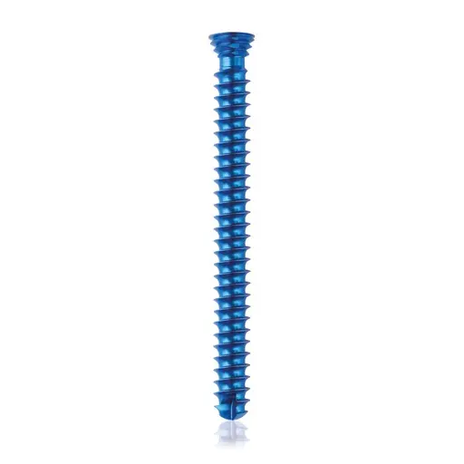 [VTR.200.185467] Tornillo de bloqueo de titanio, Ø 4.0 x L 40 mm, multidireccional, azul, Torx 10, autoperforante, autorroscante