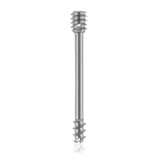 [VTR.200.191300] Tornillo de compresión de titanio, Ø 4.0 x L 30 mm, canulado, plateado, Torx 8, autoperforante, autorroscante