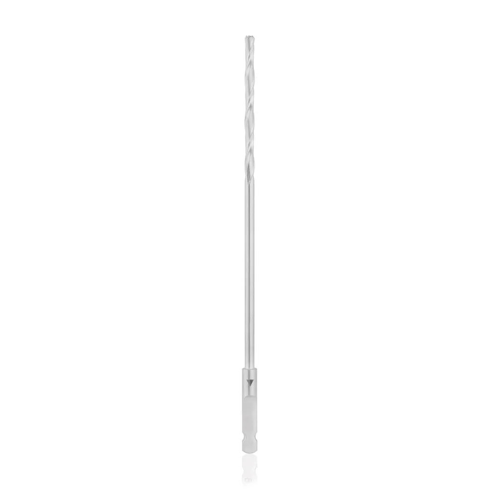 Broca helicoidal, Ø 2,2 mm, canulada, Ø canulación 1,1 mm, acoplamiento rápido AO 