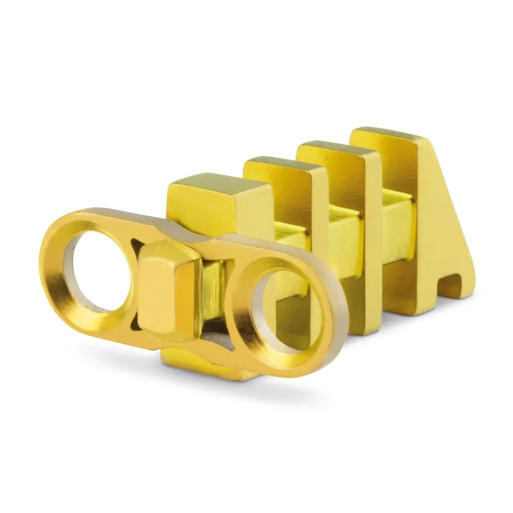 [VTR.200.191002] Jaula 3/16 mm, dorado, titanio