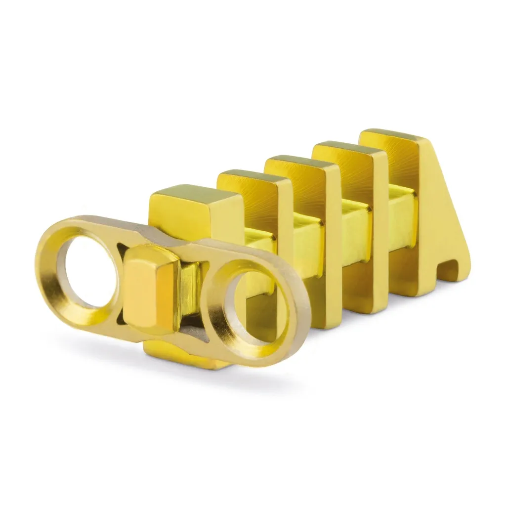 Jaula 3/19 mm, dorado, titanio