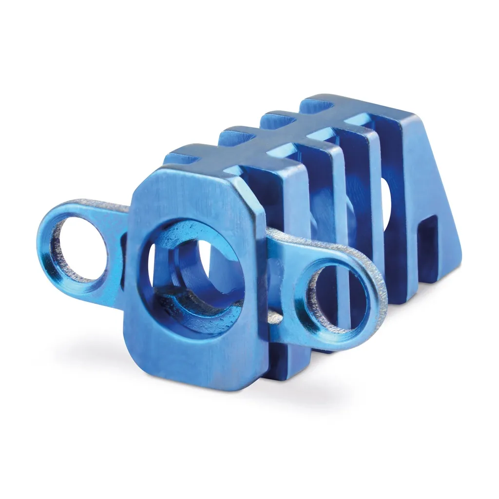 [VTR.200.191003] Jaula 6/16 mm, azul, titanio