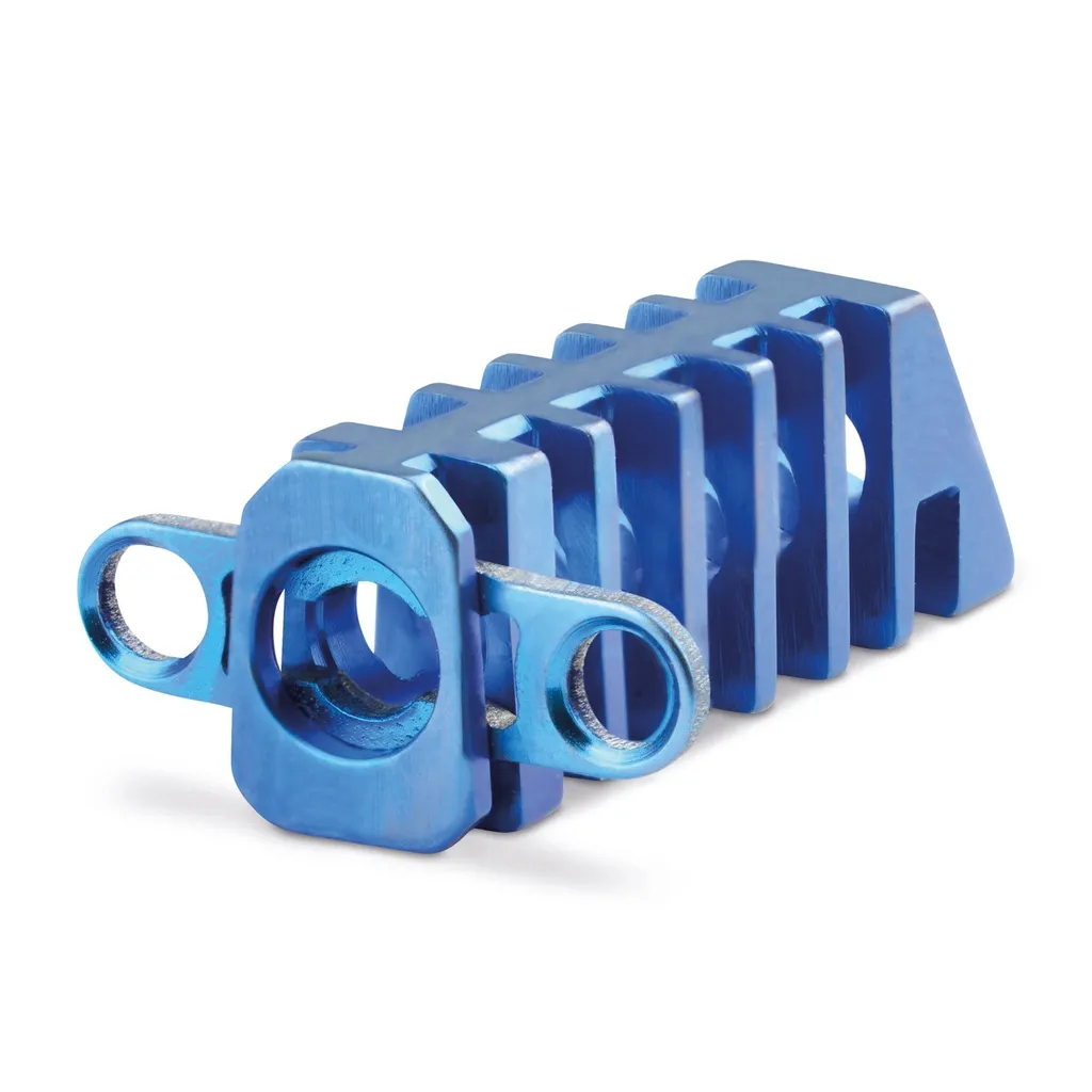 [VTR.200.191005] Jaula 6/22 mm, azul, titanio