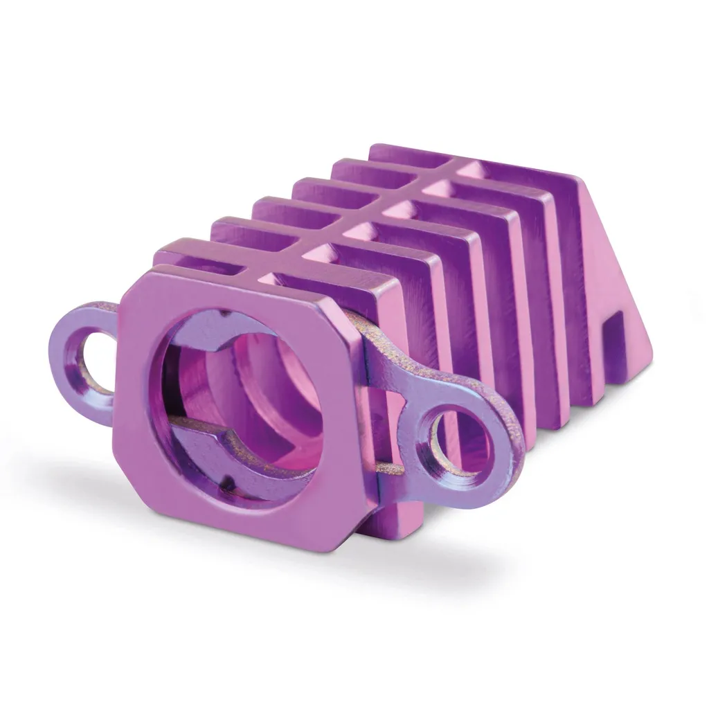 Jaula 12/22 mm, magenta, titanio