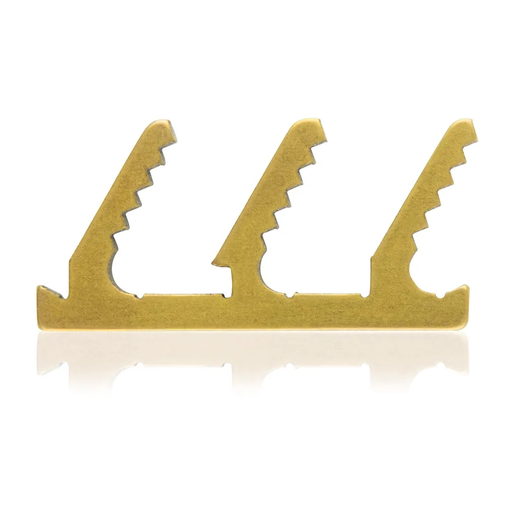 Horquilla, 3 dientes, titanio